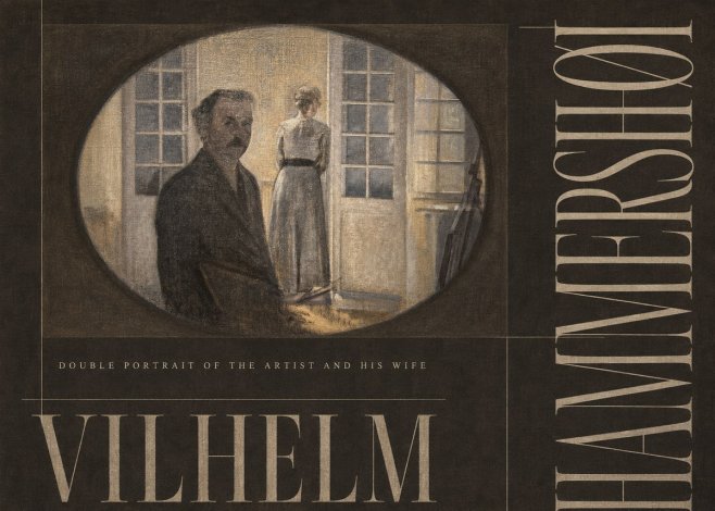 Vilhelm Hammershøi Double Portrait of the Artist and His Wife No3 - Poszter