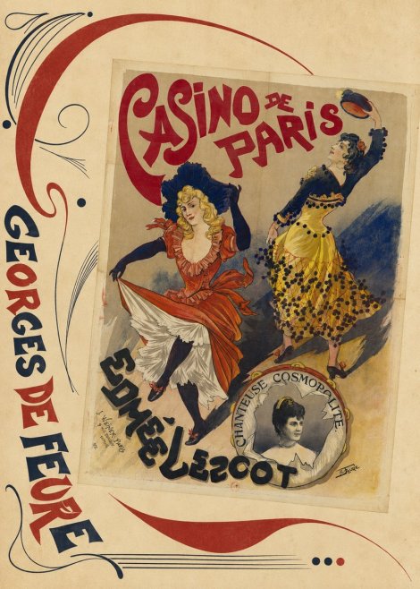 Georges de Feure Edmée Lescot No2 - Poszter
