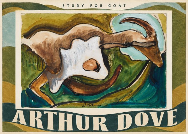 Arthur Dove Study for Goat No3 - Poszter
