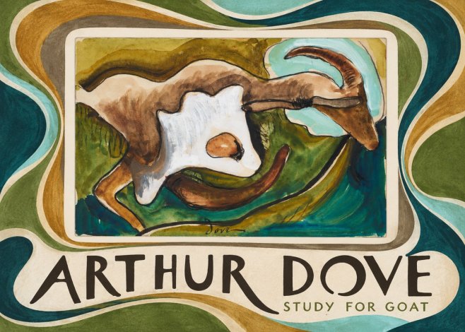 Arthur Dove Study for Goat No6 - Poszter