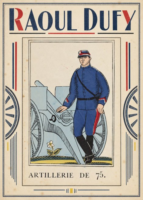 Raoul Dufy Artillerie De 75. No1 - Poszter