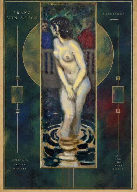 Franz von Stuck The Bather No6 - Poszter
