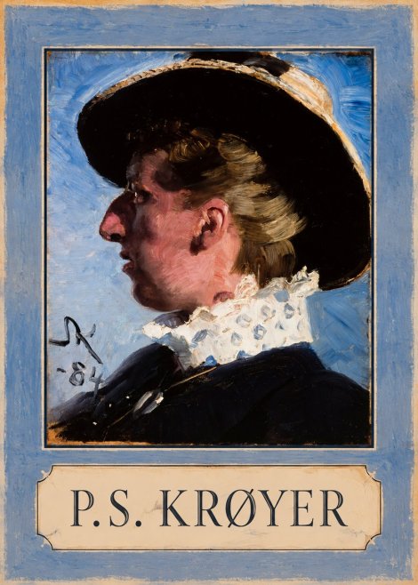 P.S. Krøyer Self-portrait II No1 - Poszter
