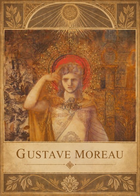 Gustave Moreau The Messenger No6 - Poszter