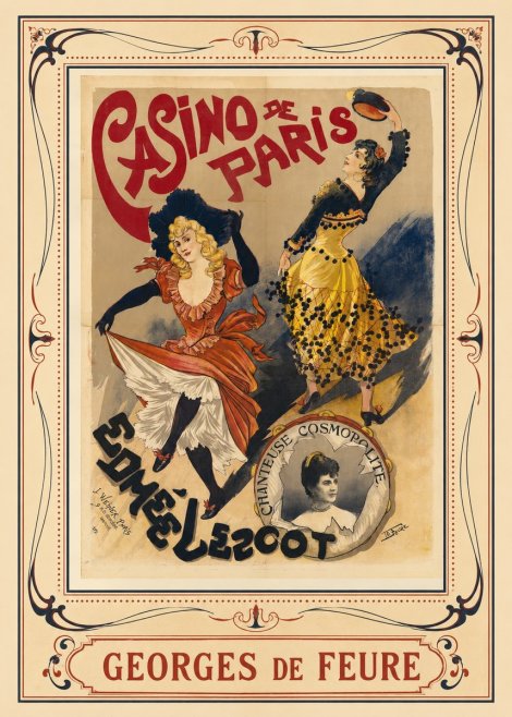 Georges de Feure Edmée L'escot No1 - Poszter