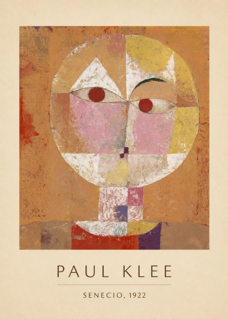 Paul Klee Senecio No3 - Poszter