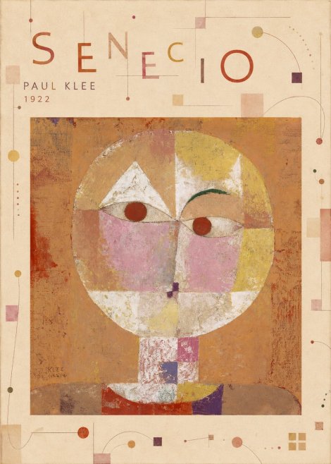 Paul Klee Senecio No5 - Poszter