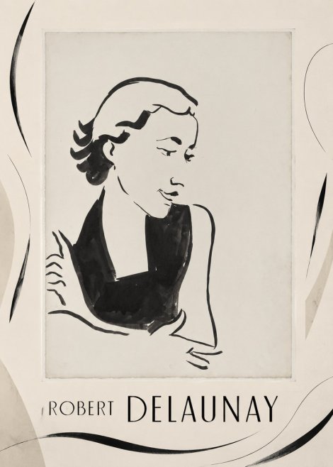 Robert Delaunay Figure Study No5 - Poszter