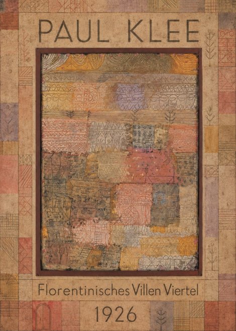 Paul Klee Florentinisches Villen Viertel No1 - Poszter
