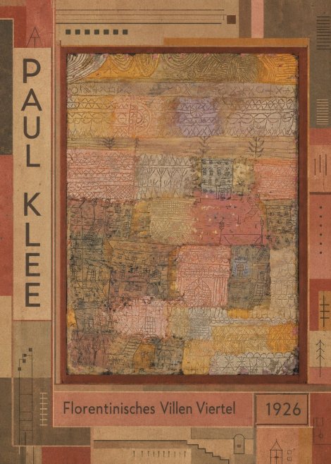 Paul Klee Florentinisches Villen Viertel No2 - Poszter