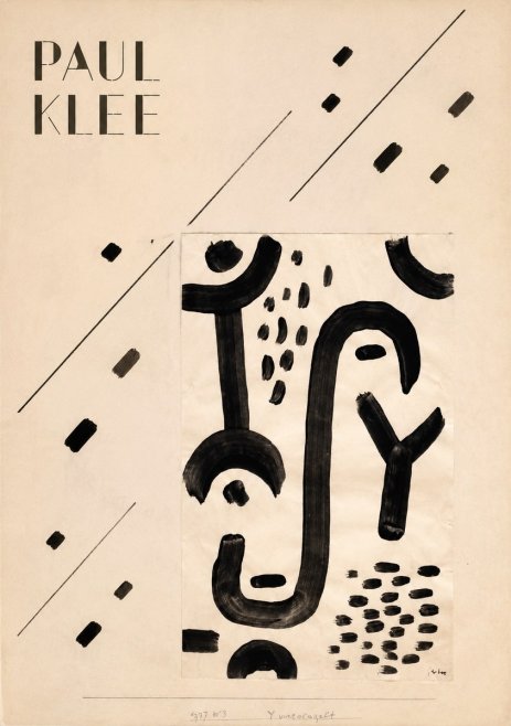 Paul Klee Face of the Goddess No6 - Poszter