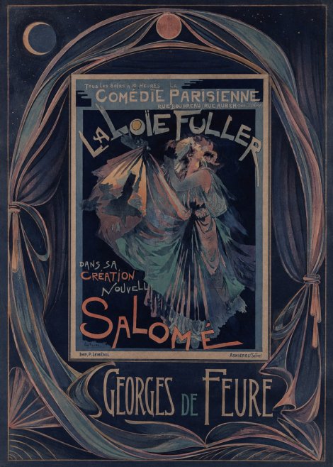Georges de Feure La Loïe Fuller - Salomé II No4 - Poszter