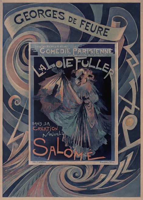 Georges de Feure La Loïe Fuller - Salomé II No6 - Poszter