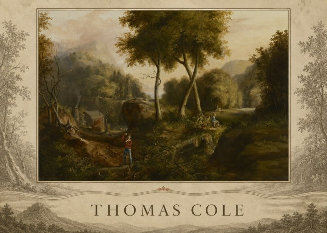 Thomas Cole The Hunter's Return I No3 - Poszter