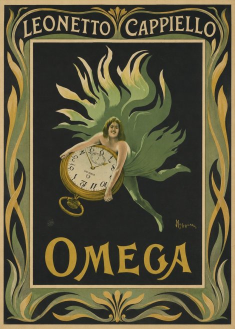 Leonetto Cappiello Omega No1 - Poszter