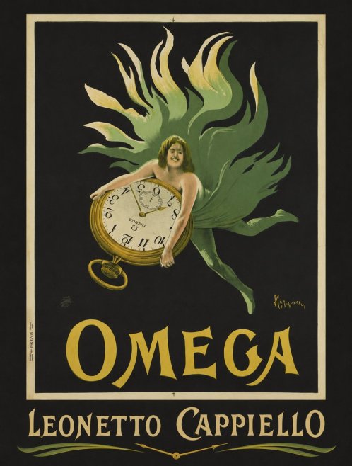 Leonetto Cappiello Omega No6 - Poszter