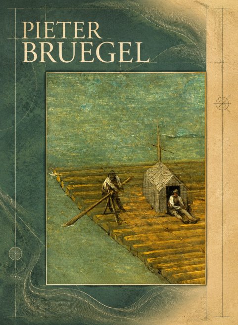 Pieter Bruegel Two Men on a Raft No6 - Poszter