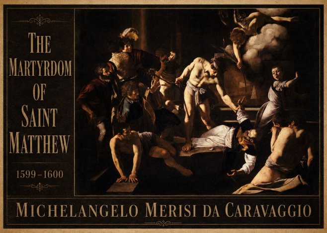 Michelangelo Merisi da Caravaggio The Martyrdom of Saint Matthew No5 - Poszter