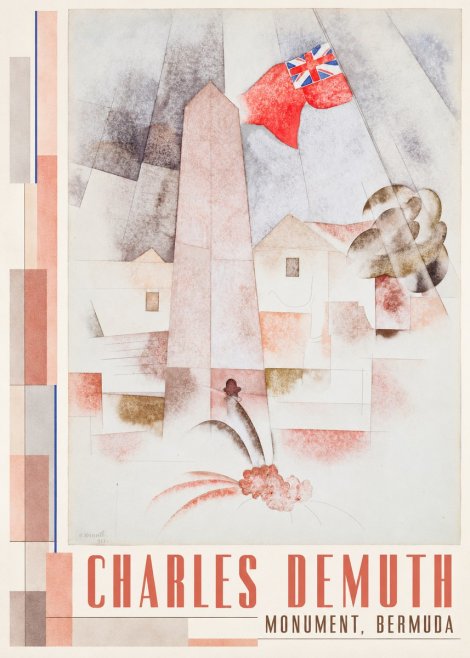 Charles Demuth Monument, Bermuda No4 - Poszter