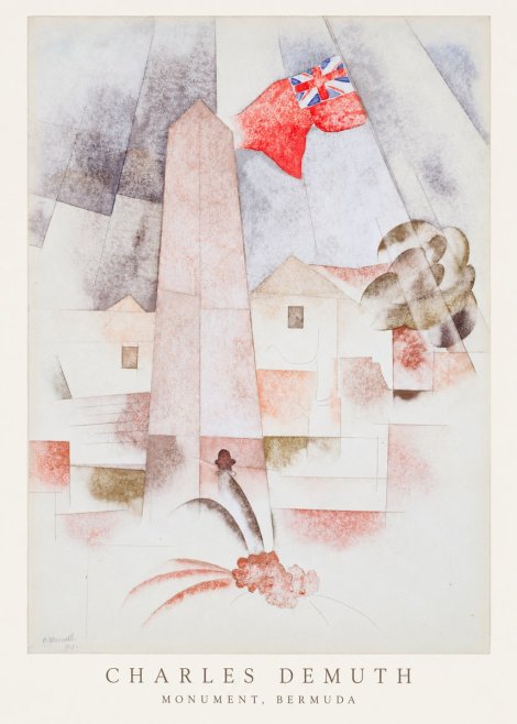 Charles Demuth Monument, Bermuda No6 - Poszter