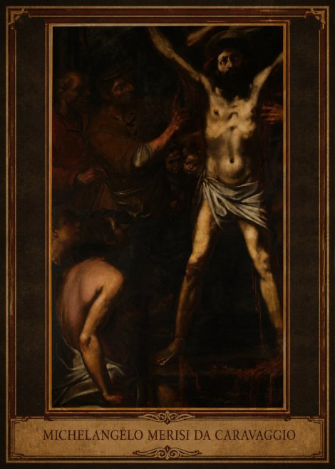 Michelangelo Merisi da Caravaggio The Crucifixion of Saint Peter III No2 - Poszter