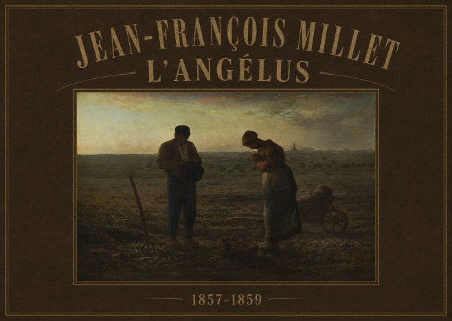 Jean-François Millet L'angélus I No3 - Poszter