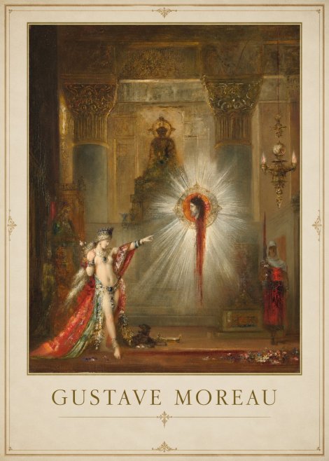 Gustave Moreau The Apparition II No1 - Poszter
