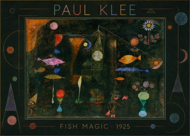 Paul Klee Fish Magic II No1 - Poszter