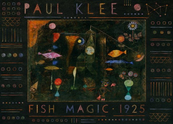 Paul Klee Fish Magic II No3 - Poszter