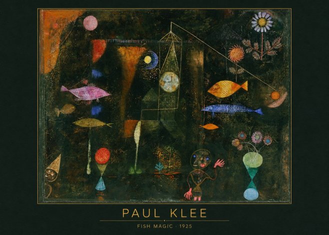 Paul Klee Fish Magic II No4 - Poszter