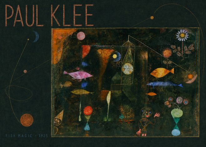 Paul Klee Fish Magic II No5 - Poszter