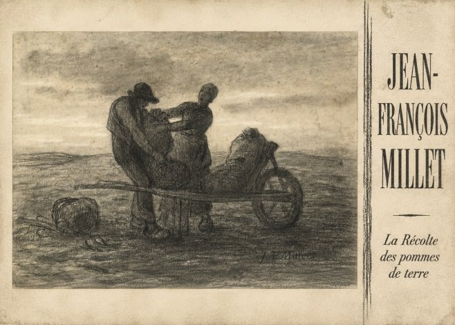 Jean-François Millet La Récolte Des Pommes De Terre No5 - Poszter