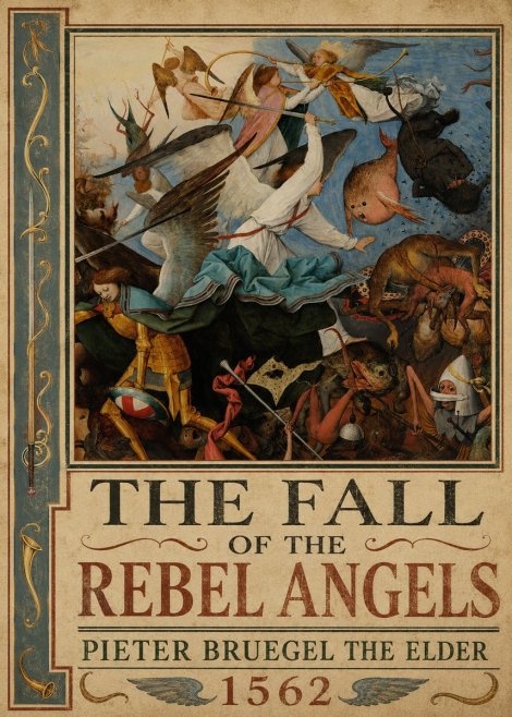 Pieter Bruegel The Fall of the Rebel Angels IV No2 - Poszter