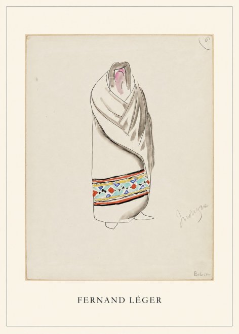 Fernand Léger Indiene, Bolivia No3 - Poszter
