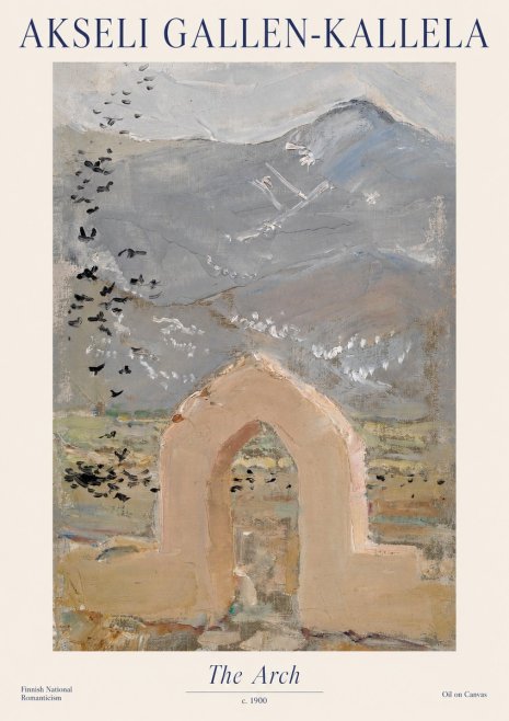 Akseli Gallen-Kallela The Arch No1 - Poszter