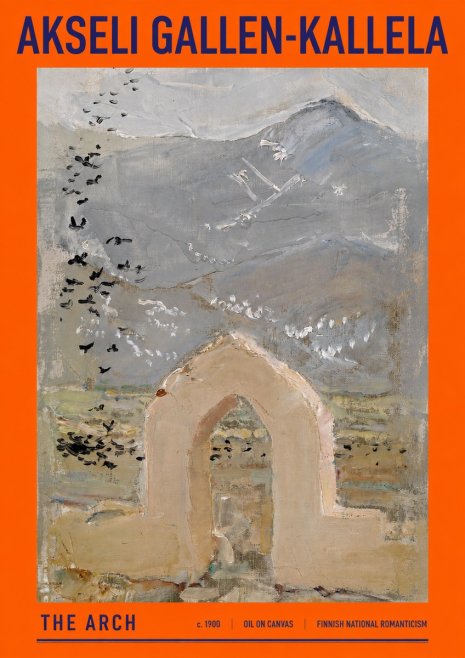 Akseli Gallen-Kallela The Arch No2 - Poszter