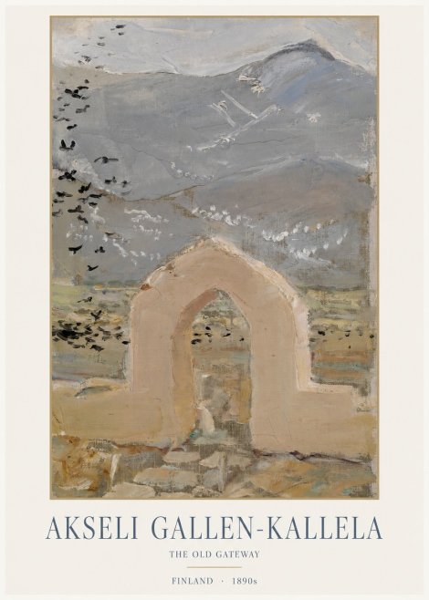 Akseli Gallen-Kallela The Arch No6 - Poszter