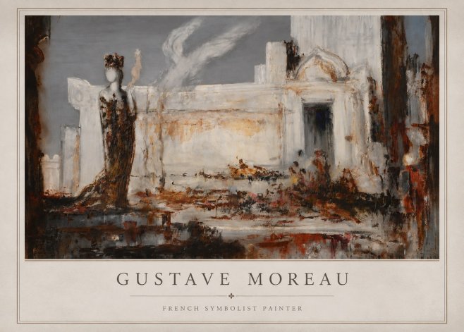Gustave Moreau Untitled I No3 - Poszter