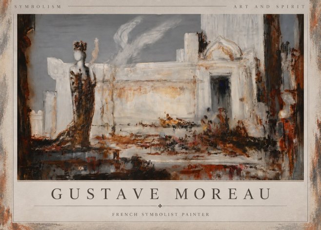 Gustave Moreau Untitled I No4 - Poszter
