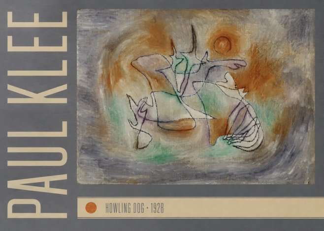 Paul Klee Howling Dog No3 - Poszter