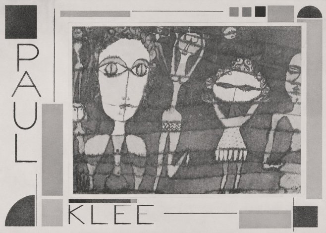 Paul Klee Specter of a Genius No2 - Poszter