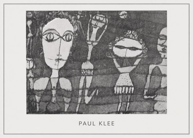 Paul Klee Specter of a Genius No5 - Poszter