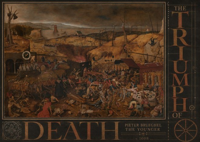 Pieter Bruegel The Triumph of Death II No5 - Poszter