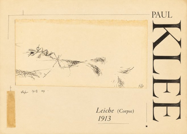 Paul Klee Leiche (Corpse) No3 - Poszter