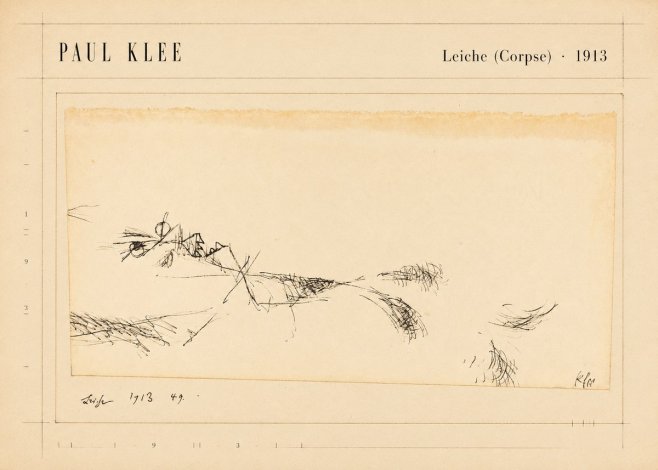 Paul Klee Leiche (Corpse) No5 - Poszter