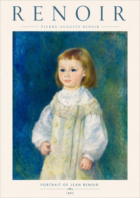 Renoir Portrait of Jean Renoir No5 - Poszter