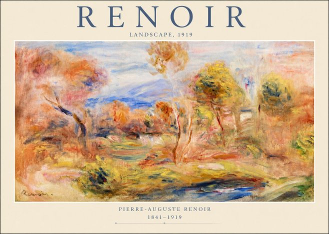 Renoir Landscape No2 - Poszter