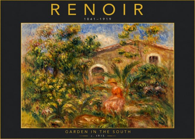 Renoir Garden in the South No6 - Poszter