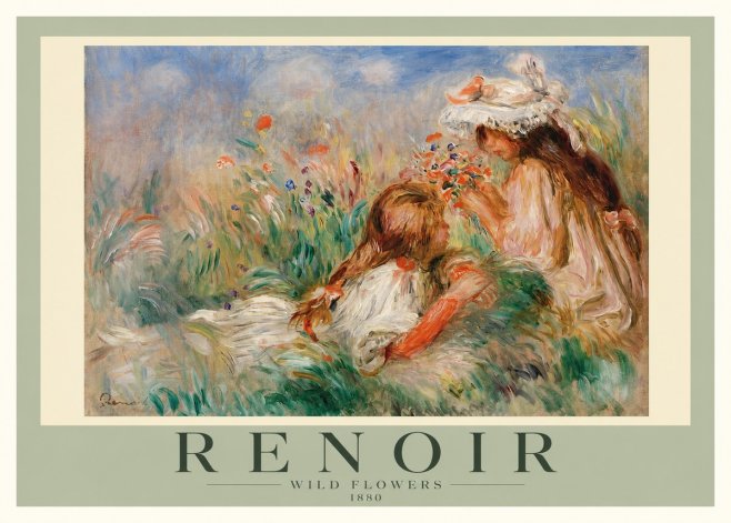 Renoir Wild Flowers No2 - Poszter