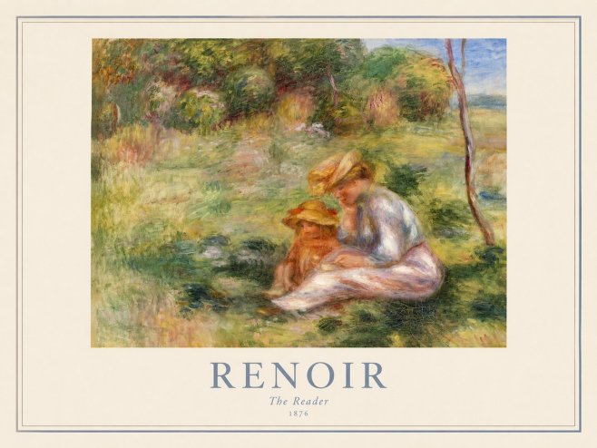 Renoir The Reader I No1 - Poszter